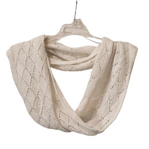 Cream Knit Cowl